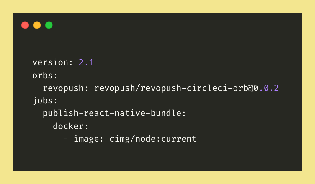 CI/CD automation with CodePush and CircleCI Orb