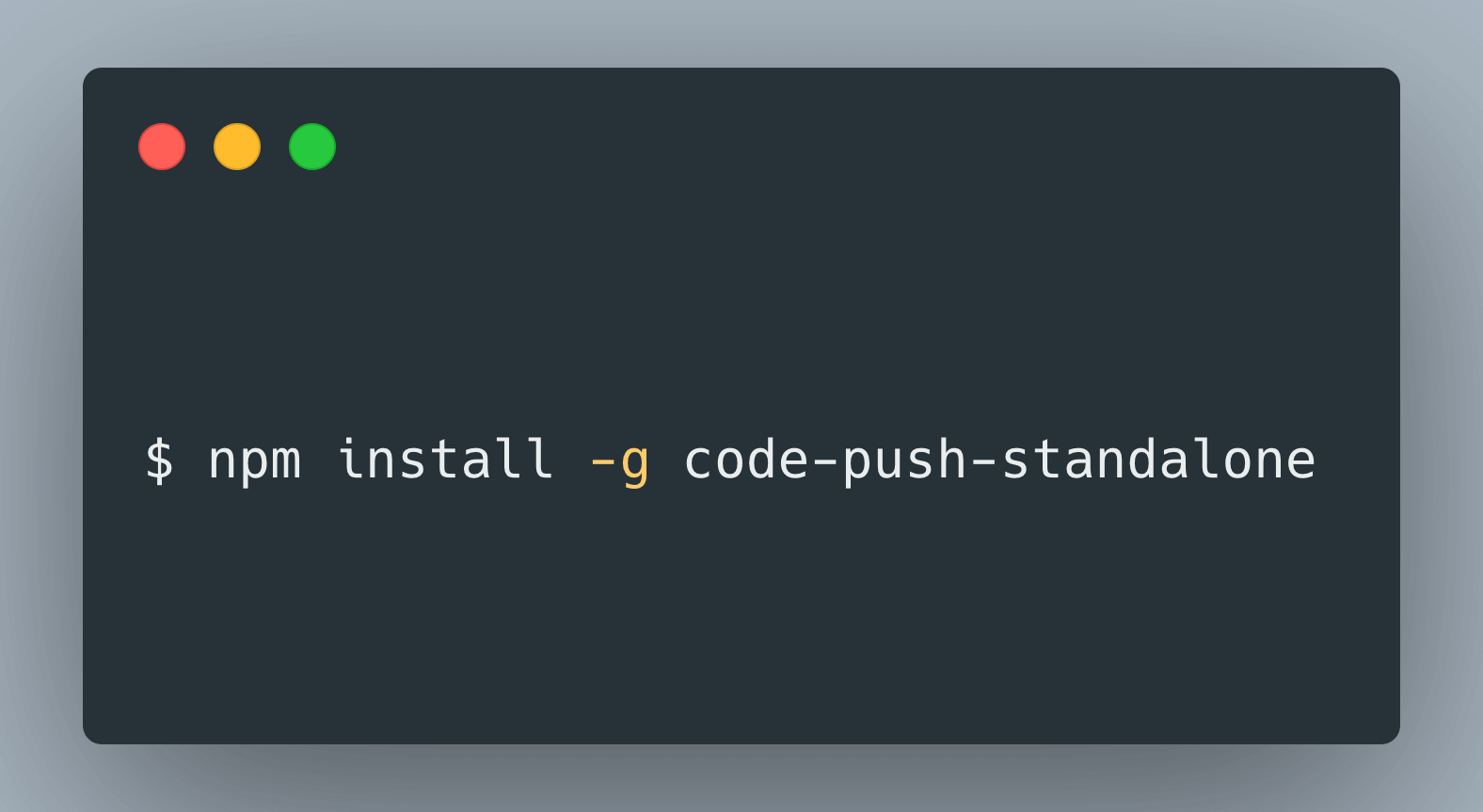 How to install standalone CodePush Server